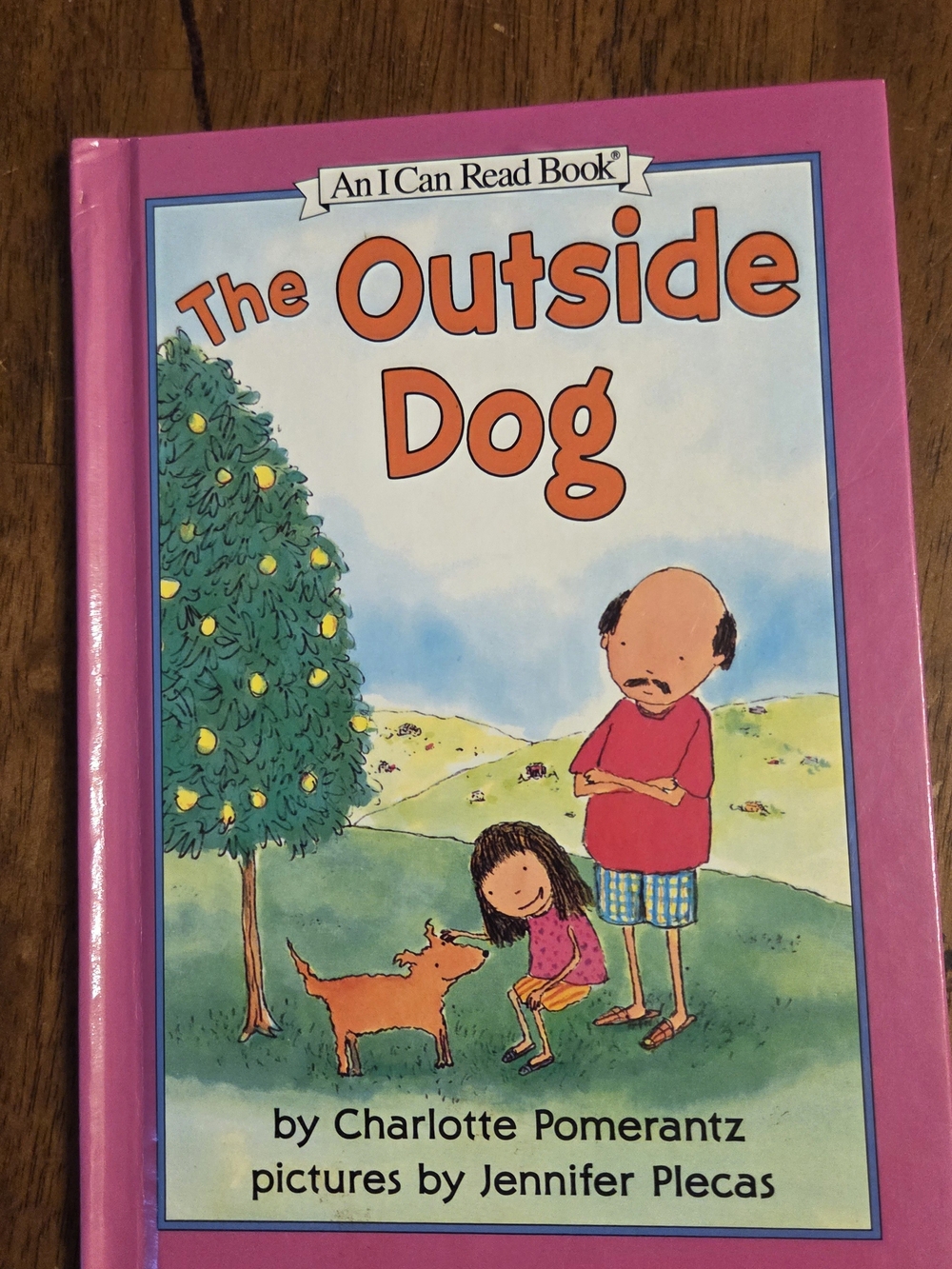 Charlotte Pomerantz The Outside Dog - Pink Cover